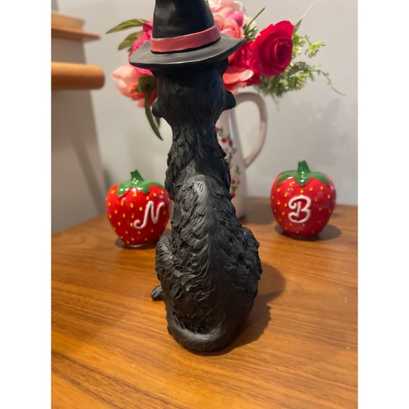 Halloween Witch Cat Door Greeter - Picture 4 of 7